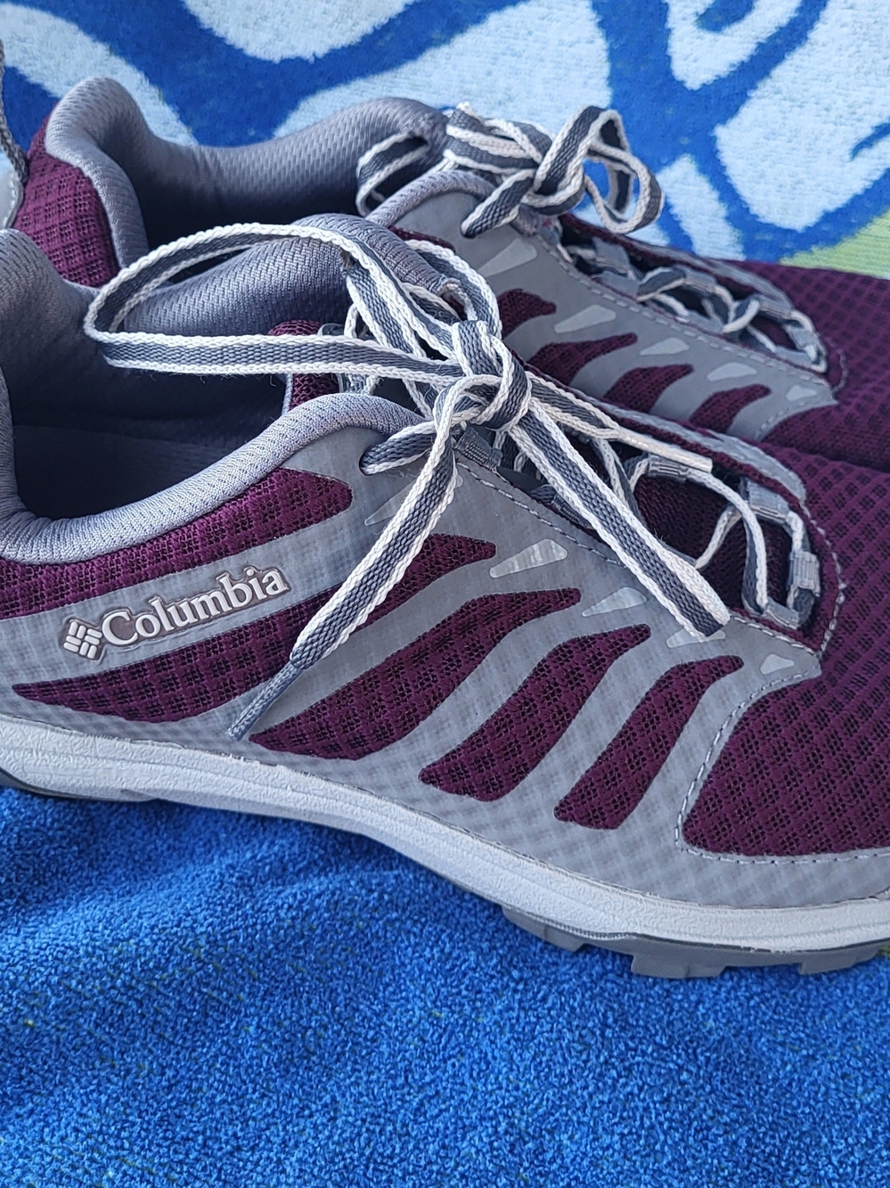 Columbia Women’s Lightweight Purple Trail Sneakers